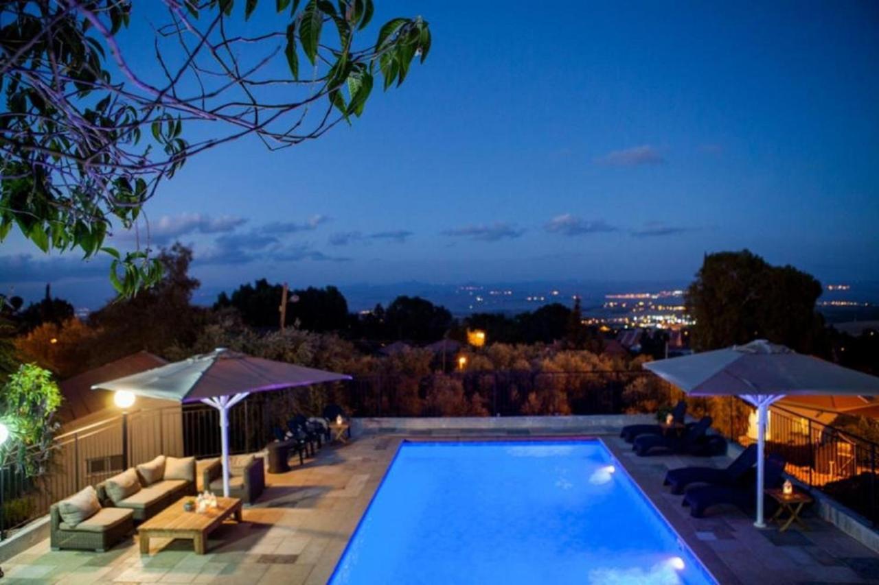 Galilee Magic Mansion Villa Rosh Pinna Exteriör bild